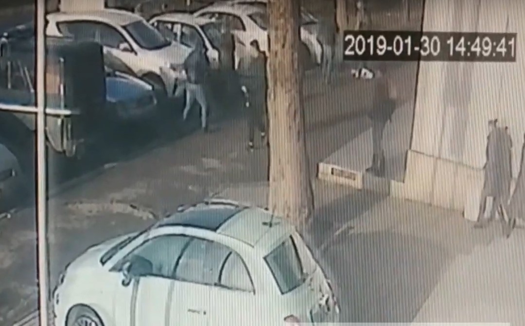 Опубликовано видео расстрела семейной пары в Николаеве