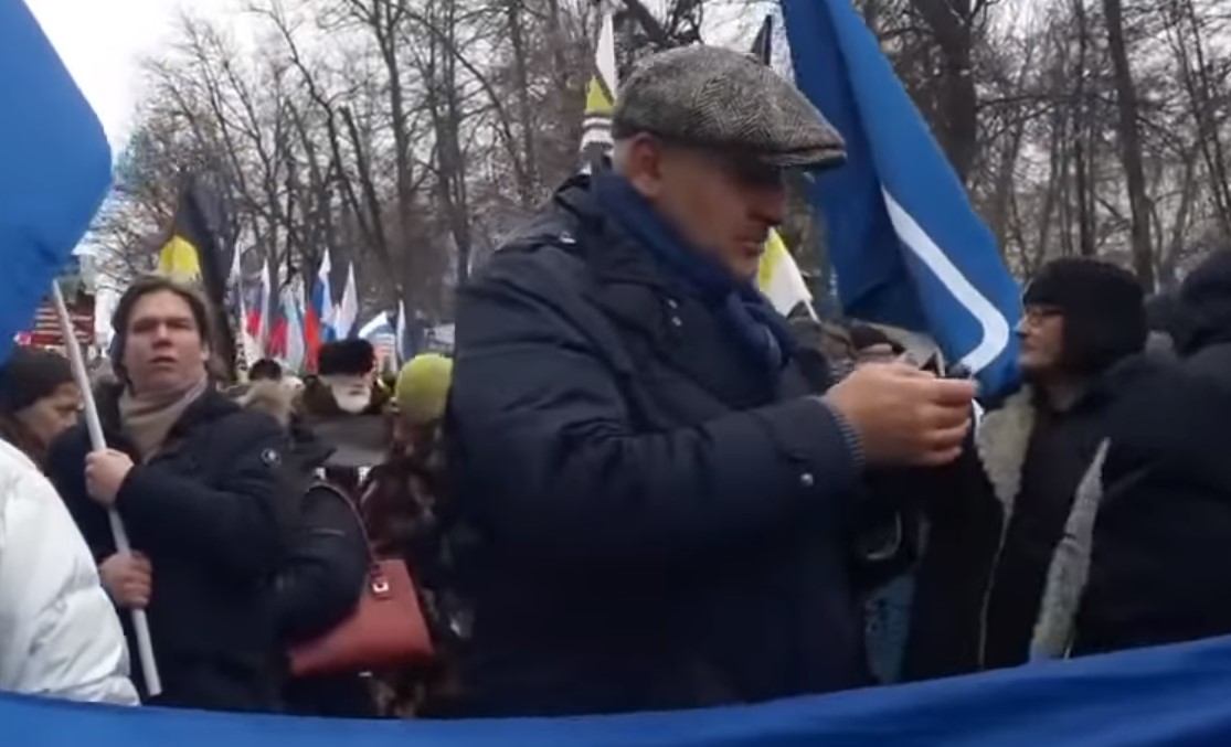 Фейгин сбежал от вопросов про Шария на марше в память Немцова