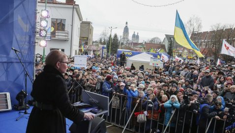 Тимошенко назвала своей задачей поднять доходы украинцев до уровня Польши