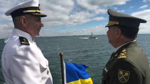 В ВМС посчитали плотность российских кораблей в Азовском море