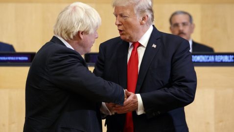 Трамп заявил о поддержке Джонсона как кандидата на пост премьера Британии