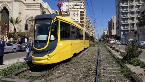 В Египте запустили украинский трамвай с Wi-Fi