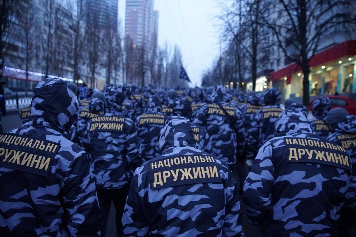 В Киеве пройдет марш Национальных дружин