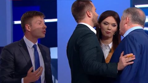 «Губошлеп ты мой»: Гончаренко и Червоненко устроили перепалку в телеэфире