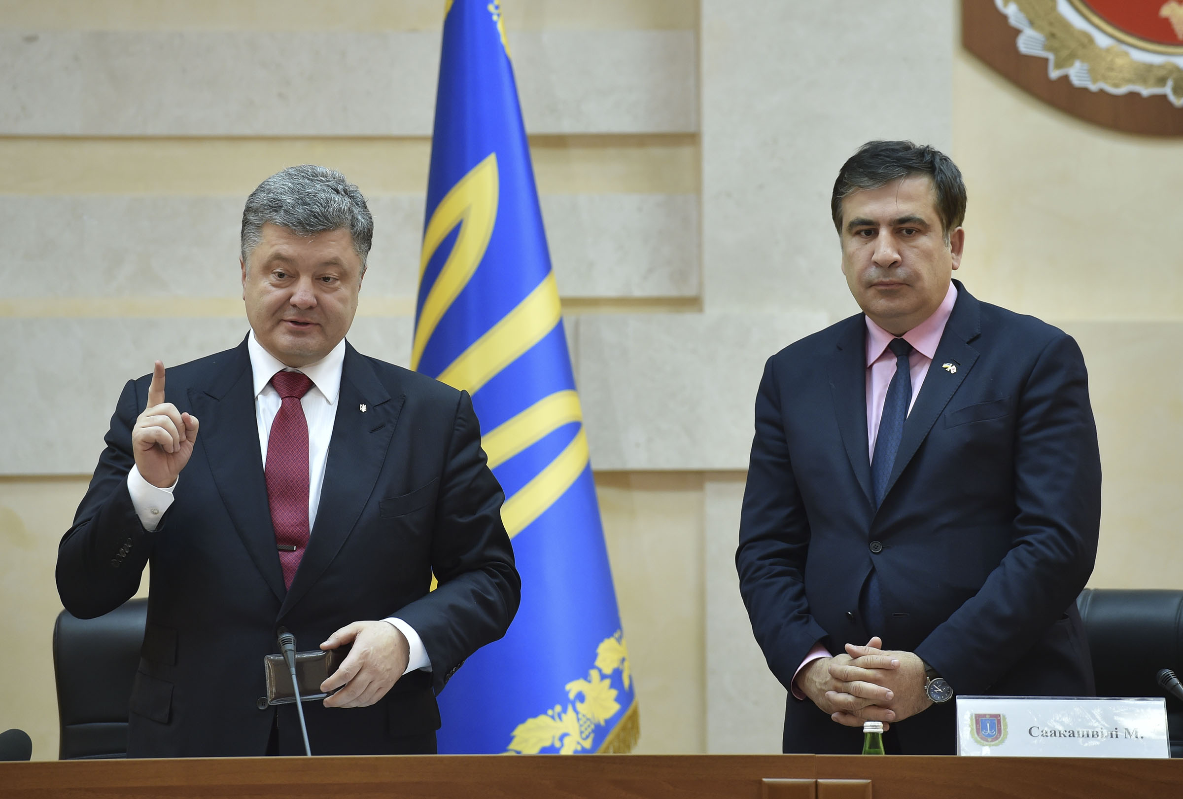 Саакашвили заверил, что Порошенко – не алкоголик