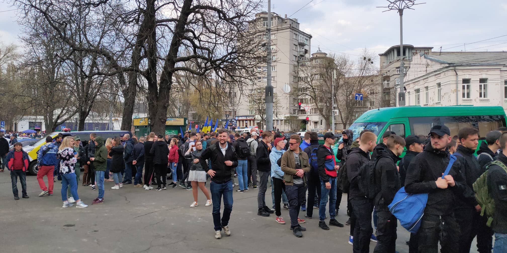 Полиция Киева отчиталась по итогам акции националистов