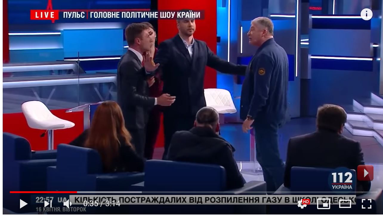 Гончаренко и Червоненко едва не подрались в прямом эфире