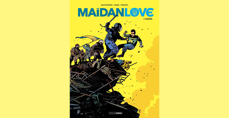 Во Франции продают комикс о любви «беркутовца» и участницы Майдана