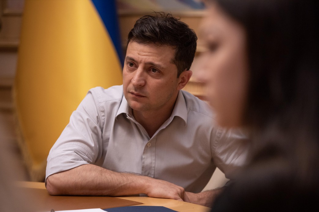 Зеленский встретился с представителями Украины в Минской группе