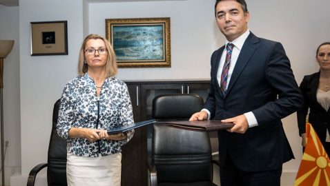 Украина подписала соглашение о безвизе с Северной Македонией