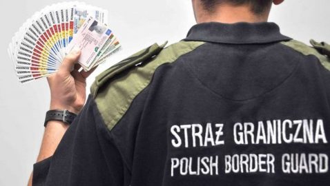 В Польше задержали украинца с 25 фальшивыми документами