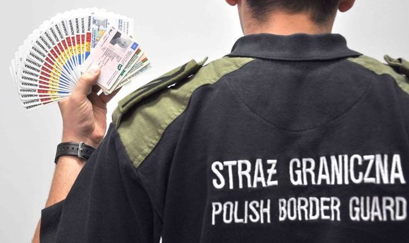 В Польше задержали украинца с 25 фальшивыми документами