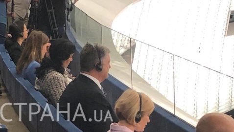 СМИ: Порошенко не пустили в зал Европарламента