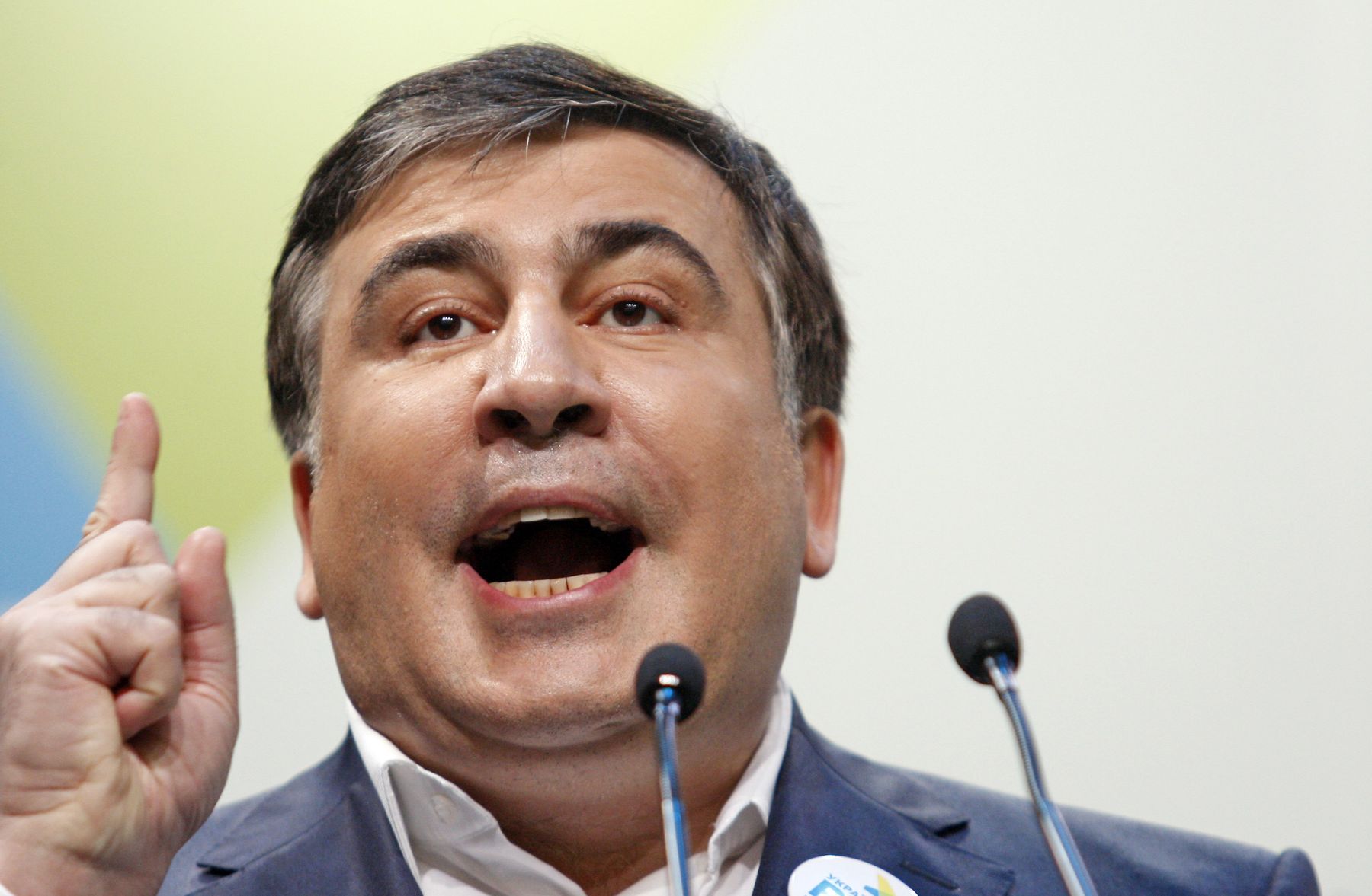 Партии пенсионеров не удалось снять Саакашвили с выборов
