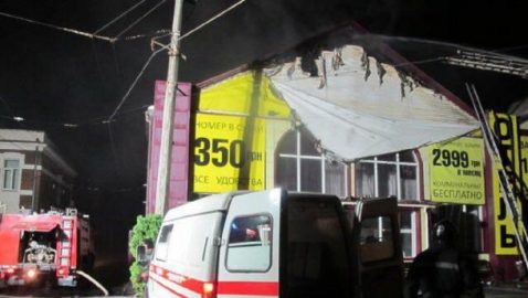 На Одесчине объявили траур по погибшим в пожаре в отеле