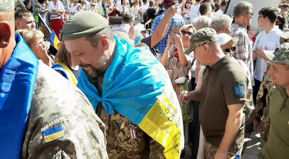 В Киеве проходит альтернативный Марш защитников