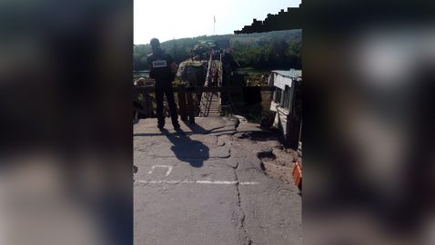 Украина остановила демонтаж в районе Станицы Луганской