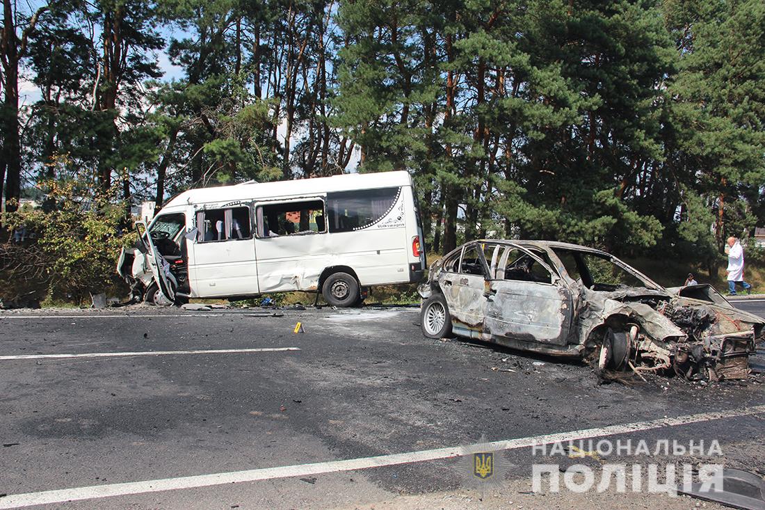 В Житомирской области 24 человека пострадали при ДТП