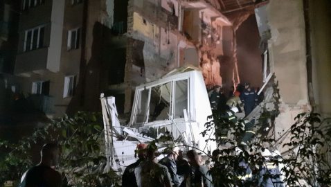 В Дрогобыче – взрыв в многоэтажке: подъезд обрушился с первого по четвертый этаж