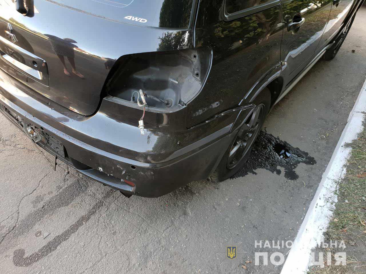 На Днепропетровщине подорвали авто с начальником полиции