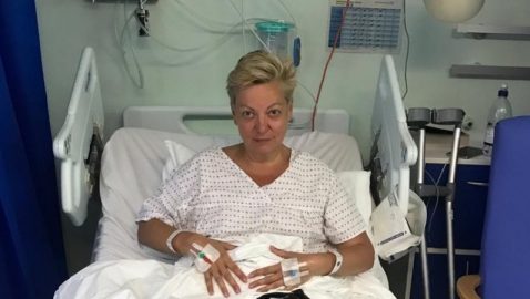 Гонтарева записала видео из госпиталя в Лондоне