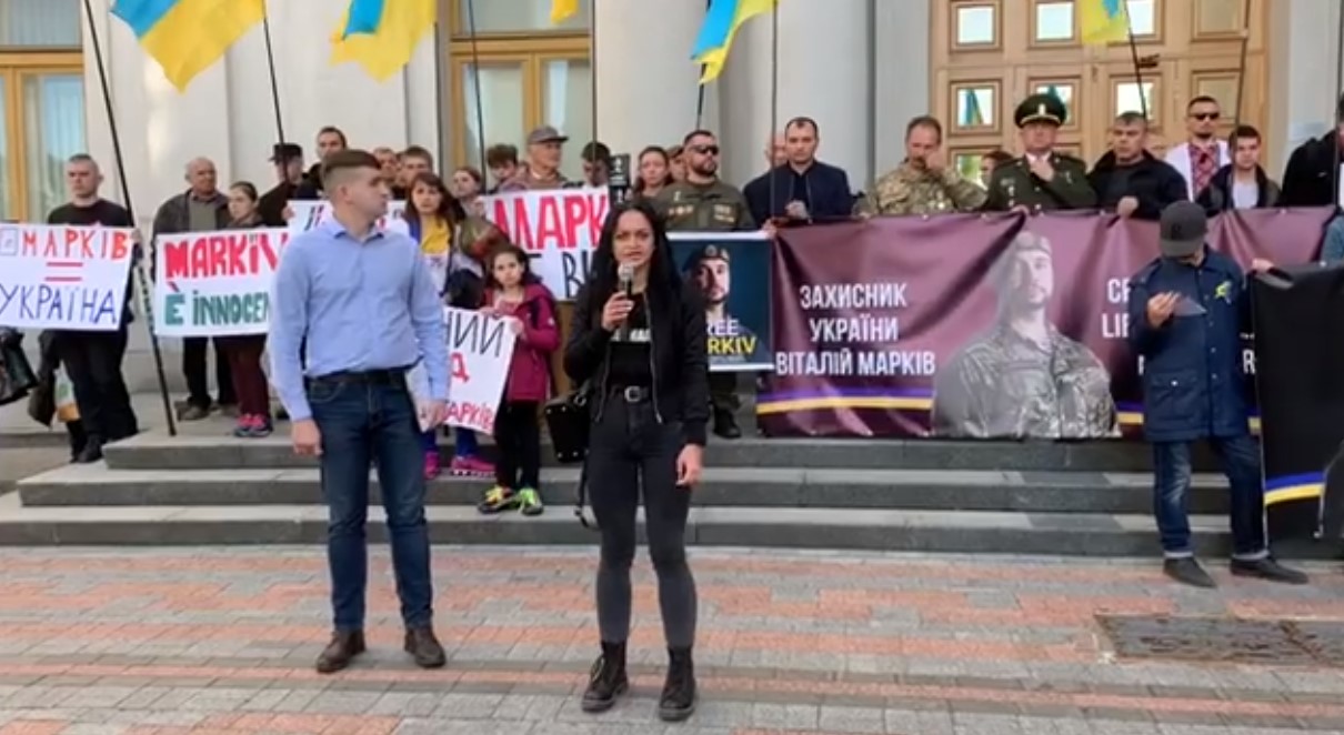 Жена Маркива: итальянцы оскорбили украинскую армию