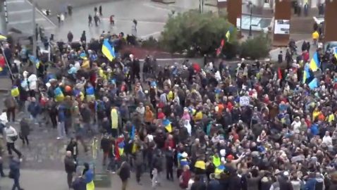Полиция подсчитала число участников акции на Майдане