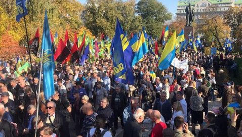 В полиции заявили об отсутствии правонарушений на акциях в Киеве