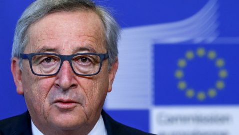 Юнкер расплакался на саммите ЕС (видео)