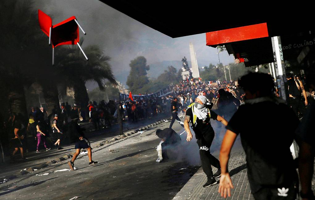 США увидели «российский след» в чилийских беспорядках