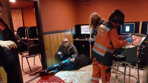 В Киеве в зале игровых автоматов произошла резня