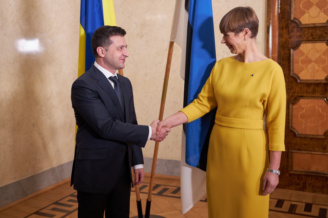 Зеленский подписал договор о сотрудничестве с Эстонией