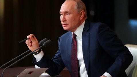 Путин назвал политическим решение Стокгольмского арбитража