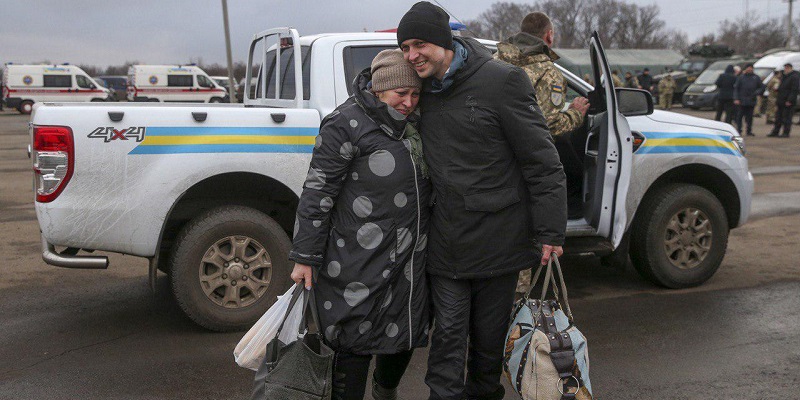 76 пленных вернулись на подконтрольную Украине территорию — ОП