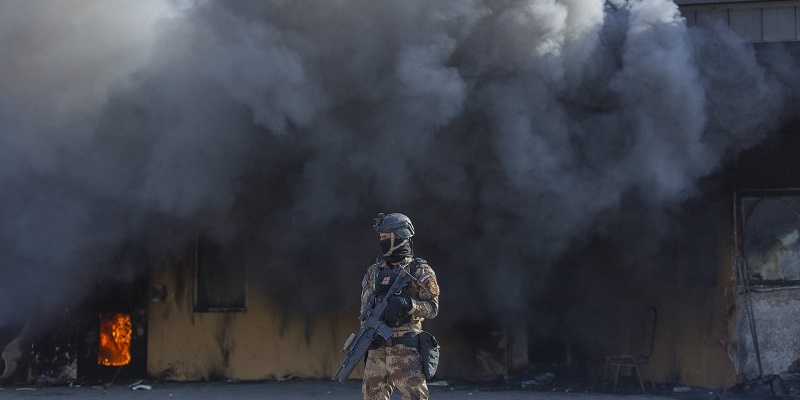 Рядом с посольством США в Багдаде произошел взрыв — СМИ