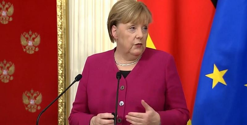 Меркель не считает правильными санкции США по «Северному потоку-2»
