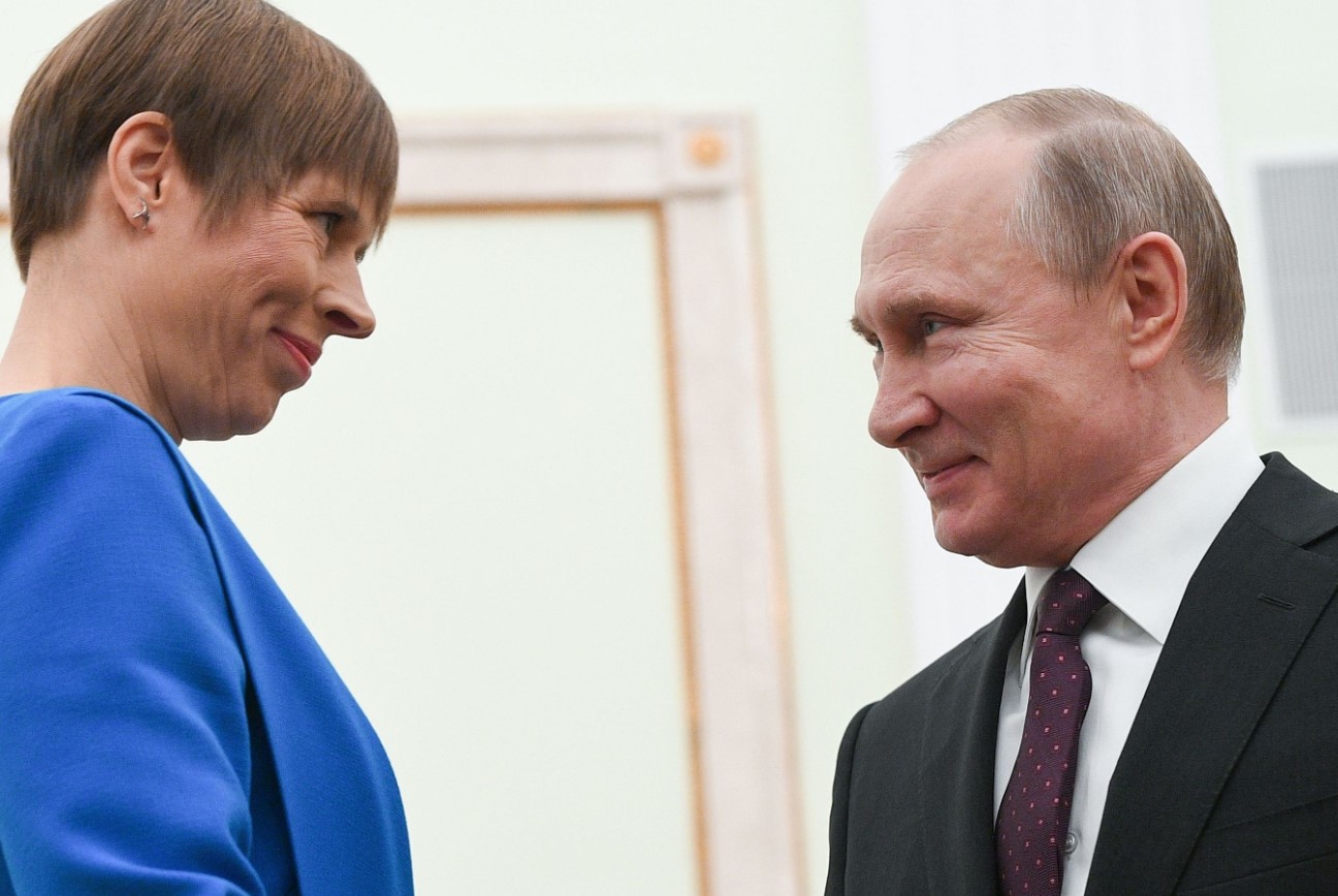 Президент Эстонии получила новогоднее поздравление от Путина
