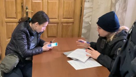 Черновол написала заявление в полицию по нападению на нее