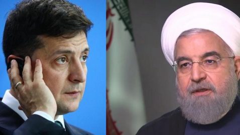Зеленский обсудил расследование катастрофы МАУ с президентом Ирана