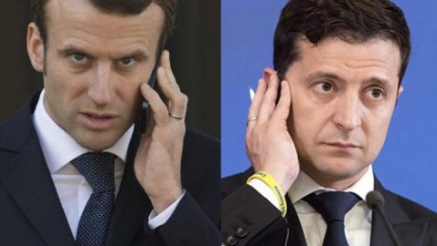 Зеленский и Макрон обговорили участие Франции в расследовании по МАУ