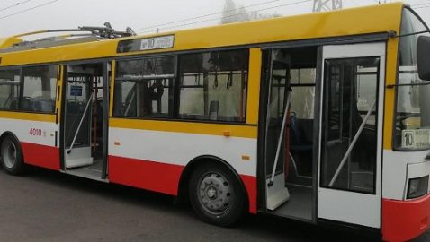 В Одессе подрались водители троллейбусов (видео)