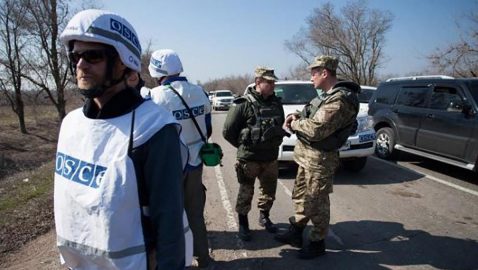 ОБСЕ насчитала 2 300 взрывов при вчерашнем обострении на Донбассе