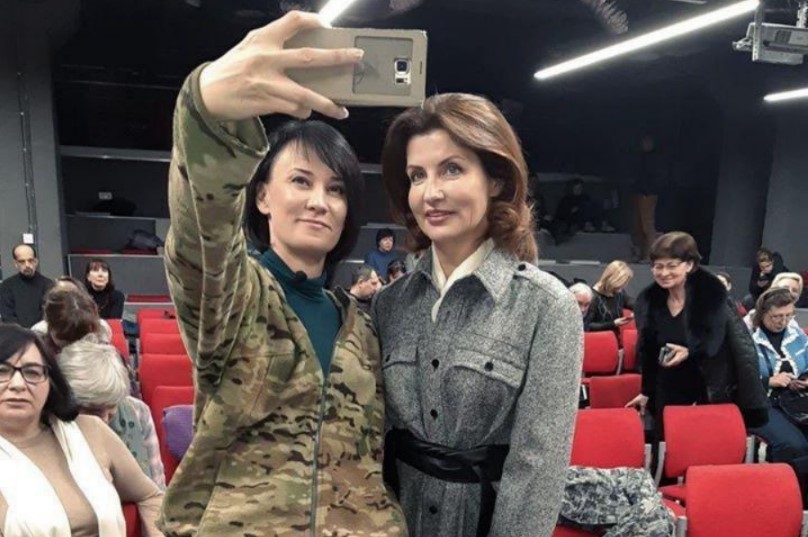 Жена Порошенко побывала на лекции Маруси Зверобой