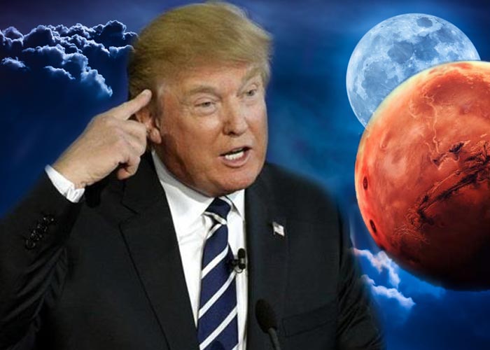 Трамп: Америка должна первой установить свой флаг на Марсе