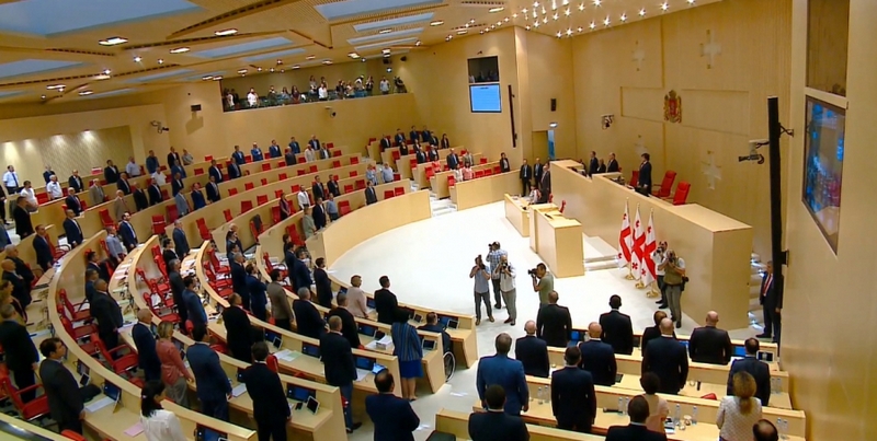 В парламенте Грузии включили гимн СССР