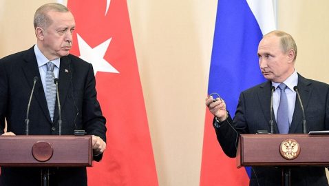 Эрдоган и Путин договорились встретиться в Москве