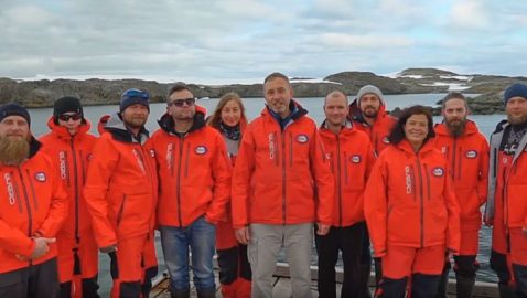 Украинские полярники из Антарктиды обратились к соотечественникам