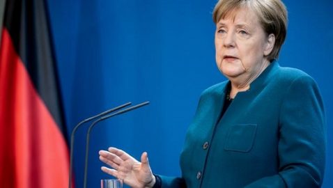 Меркель вышла из карантина