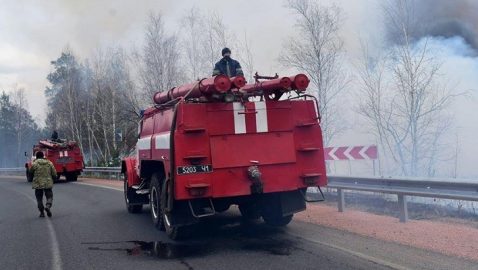 В ГСЧС объяснили, почему до сих пор не потушили пожары на Житомирщине