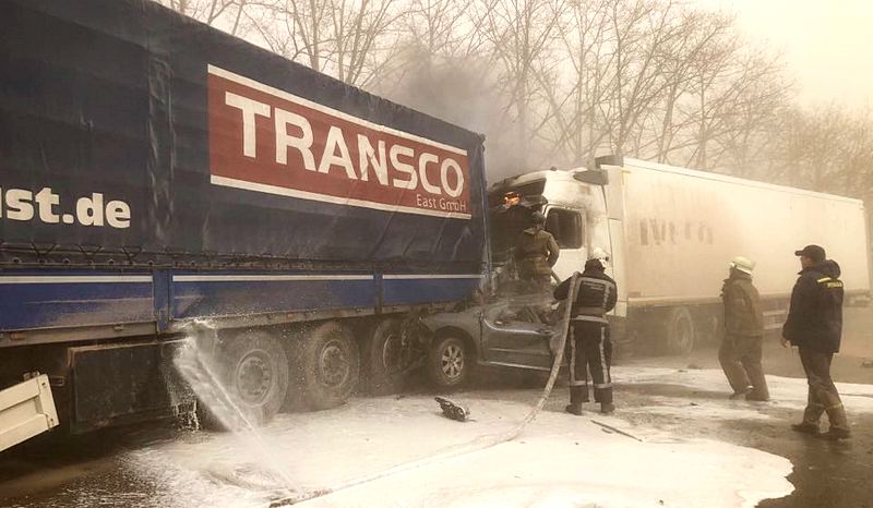 Стали известны подробности смертельной аварии под Киевом во время пылевой бури
